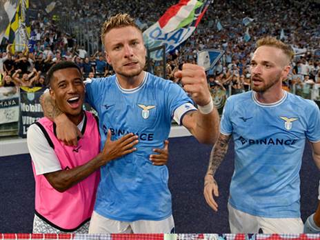 קבע מהפך ועוד ציון דרך. אימובילה (Marco Rosi - SS Lazio/Getty Images)