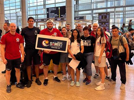 הגיעו לארץ לראשונה (איגוד הסמבו הישראלי)