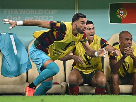 הוא חגג מהצד את הגולים של ראמוס והחברים (Getty)