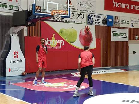 האדסון באימון גליל (באדיבות גליל עליון)