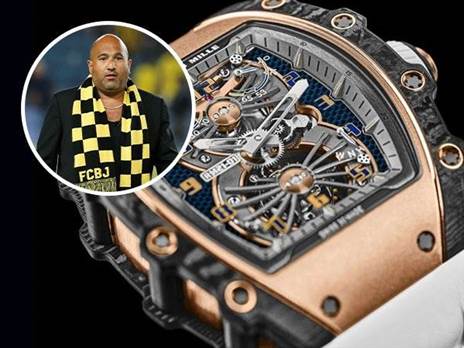 הפורצים חיפשו את השעון מסוג ריצ'רד מיל