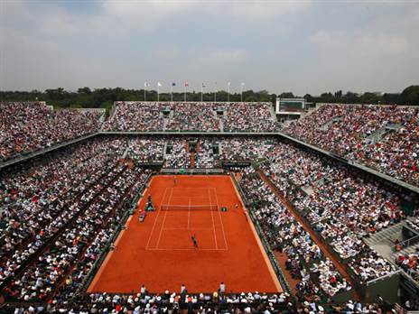 פיליפ שאטרייה. מגרש ייחודי בטניס העולמי (Getty)