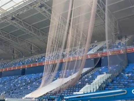 הרשתות שהותקנו בסמי עופר