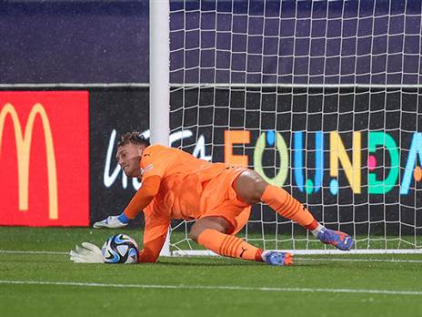 "הוסיף הצלות חשובות בדרך". מצטיין המשחק (אסי קיפר, ההתאחדות לכדורגל)