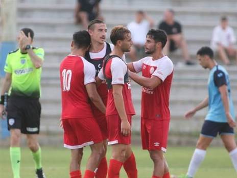 חדרה ניצחה את רמה"ש בהכנה (צילומים: שלומי גבאי)