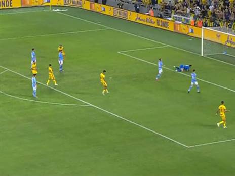 והכדור ברשת