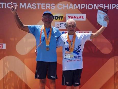 יוסף קליגמן וזאב שבתאי | צילום: פרטי