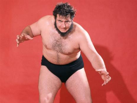 התחיל כמתאבק. מונסון בצעירותו (Getty)