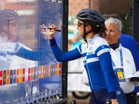 רצתה להשיג יותר, גפינוביץ' (קרדיט: ספרינט סייקלינג)