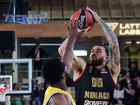 מכבי ת"א נגד מונאקו בעונה שעברה (Getty)