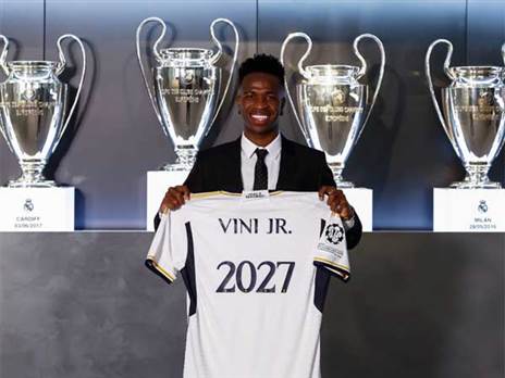 ישאר לבן בשנים הקרובות. ויניסיוס (ריאל מדריד)