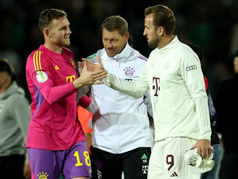 מתאמן עם הטובים בעולם (Lars Baron/Getty Images)