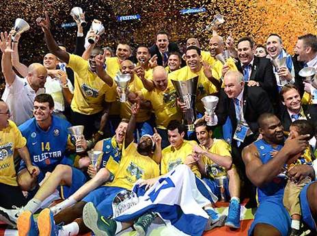 גם הם עשו את זה. מכבי ת“א ב-13/14 (GETTY)