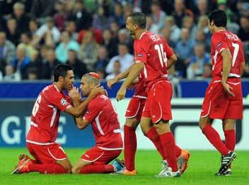 “קידשתי שם שמיים“. שכטר עם הכיפה בזלצבורג (getty)