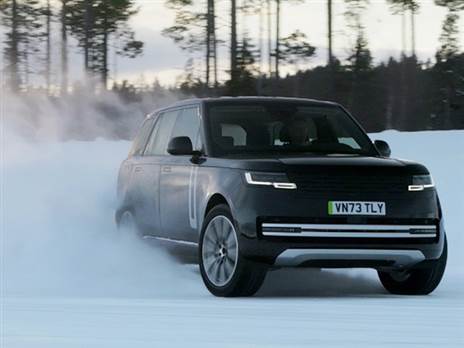 ריינג' רובר EV - ניסויים נוספים לקראת החשיפה