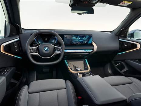 עיצוב תא נוסעים בהשראת ה-iX