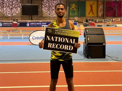 שיא ישראלי לנועם ממו (איגוד האתלטיקה)