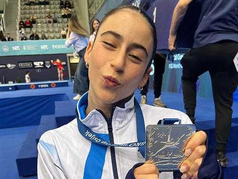 “הפתעתי את עצמי“. שושני (איגוד ההתעמלות)