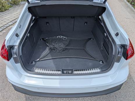 תא המטען ב-A5 e-Hybrid הצטמצם לכדי 331 ליטר בלבד