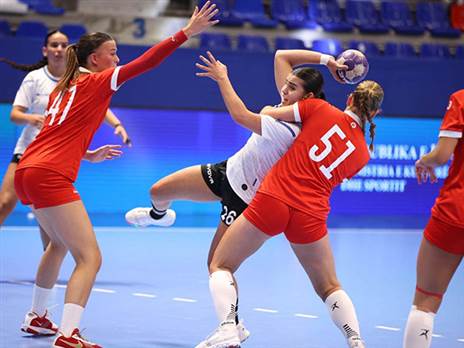 ליאם לולו, שחקנית נבחרת ישראל (צילום: Rikard Quni KOS Handball)