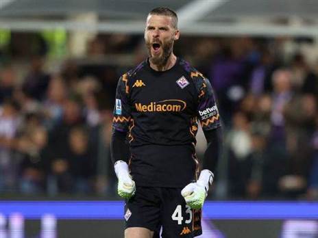 דויד דה חאה. לפיורנטינה יש כוכבים גם היום (GETTY)