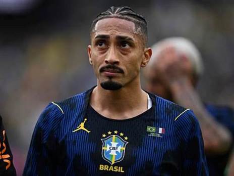 מכה לבארסה. ראפיניה (GETTY)