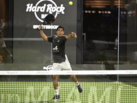 (Photo by Jason Koerner/Getty Images for Reseve Padel)