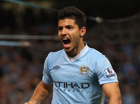 סרחיו אגוארו, עשוי להיות כשיר למשחק מול ריאל (gettyimages)