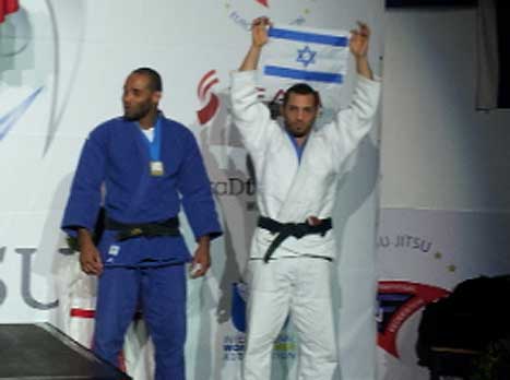 הישג מצוין בג'יו ג'יטסו. פריינטה (הצילום באדיבות התאחדות אילת)