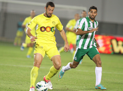 פרץ מול מכבי חיפה. "אוהבים את טל בנין" (יוסי שקל)