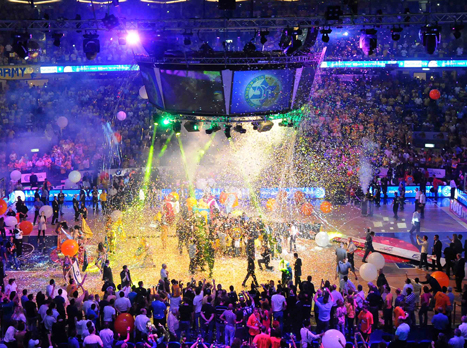 הפסטיבל - בחיפה או בת"א? נוקיה בגמר הפיינל פור (צילום: ניר בוקסנבאום)