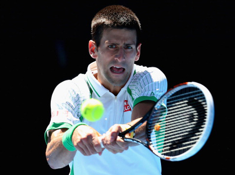 הנה הוא בא (gettyimages). דיוקוביץ' טייל