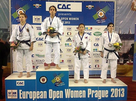 הצלחה ישראלית בפראג. הבנות על הפודיום