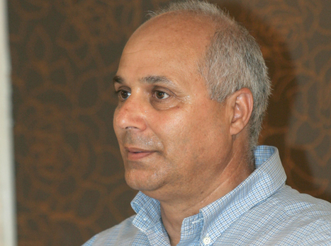 שמח. נשאר (צילום: דוד פליגל, איגוד הכדוריד)