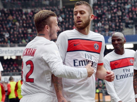 מנז ובקהאם. מוכנים לברצלונה (gettyimages)