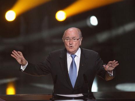 בלאטר, יצר בלאגן גדול (GETTYIMAGES)