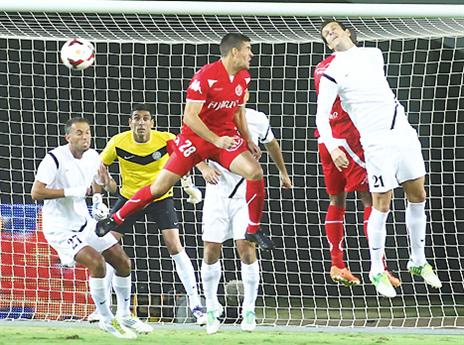 במשך 45 דקות הפועל לחצה, אך לא איימה (אלן שיבר)