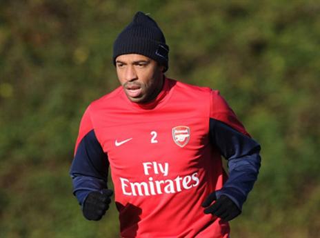 הנרי במדי ארסנל. התמונה שכל תותחן חולם עליה (gettyimages)