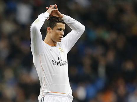 כריסטיאנו יצא מתוסכל, יגיע רעב מול אספניול (gettyimages)