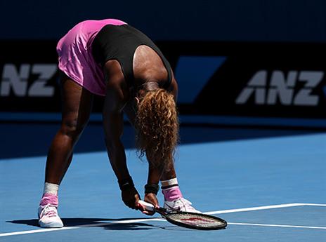 איזה חום. סרינה לוקחת אוויר (gettyimages)