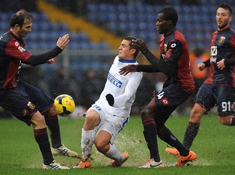 אינטר נתקעה בבוץ (gettyimages)