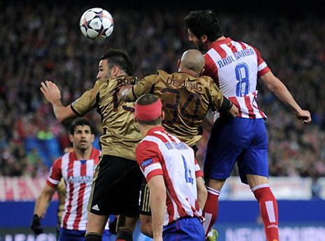 אתלטיקו ברבע אחרי 17 שנה (GETTYIMAGES)