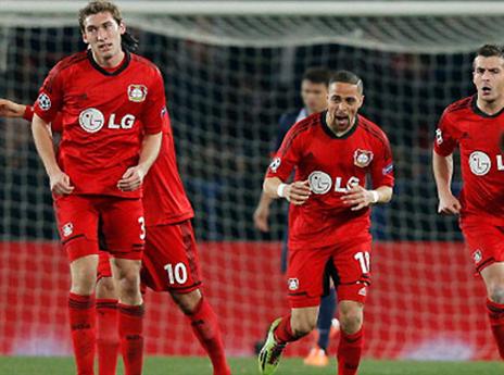 בהתחלה, גם לברקוזן חגגה (gettyimages)