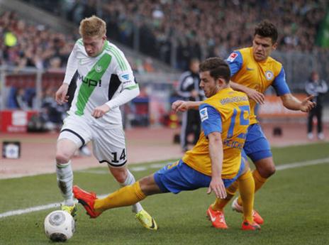 דה ברוין. אכזבה לזאבים (gettyimages)