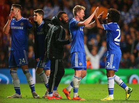 ערב אדיר של צ'מפיונס (gettyimages)