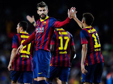 ניימאר ופיקה, חוזרים בדיוק בזמן (GETTYIMAGES)