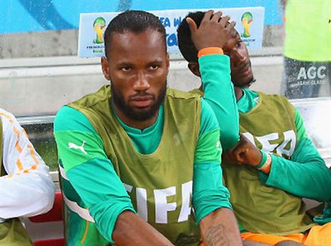 דרוגבה, החל על הספסל (GETTYIMAGES)