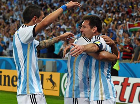 אבל ארגנטינה חגגה בסיום. כמה רחוק מסי יכול להגיע? (gettyimages)