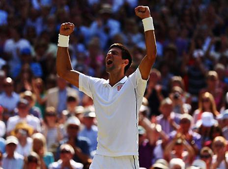 ג'וקוביץ', לא מתכוון לשמש תפאורה (GETTYIMAGES)