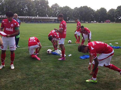 מצפה להם עוד הרבה עבודה. שחקני ב"ש (האתר הרשמי)